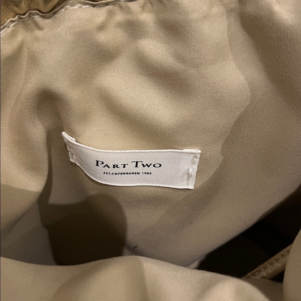 PART TWO Gold Drawstring Handbag - Picture 10 of 10